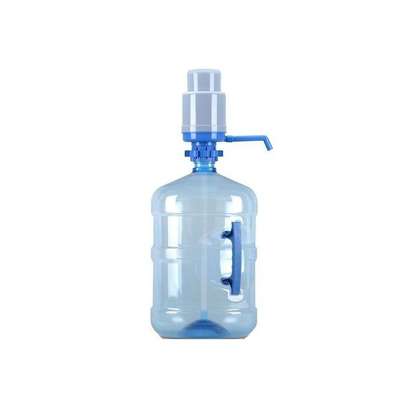 Manual Drinking Water Pump - Off White & Blue image 4