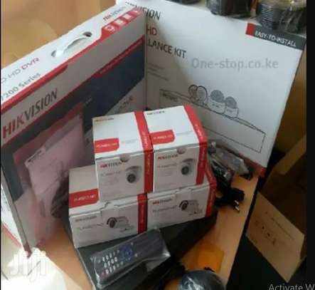 4 1080P 2MP Hikvision Turbo HD Complete System Kit Package image 1