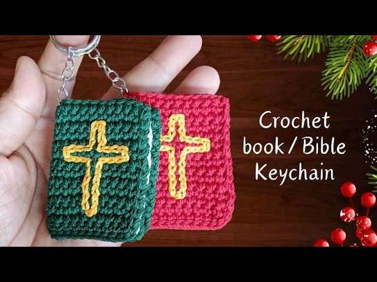 Mini Bible Keychains image 1