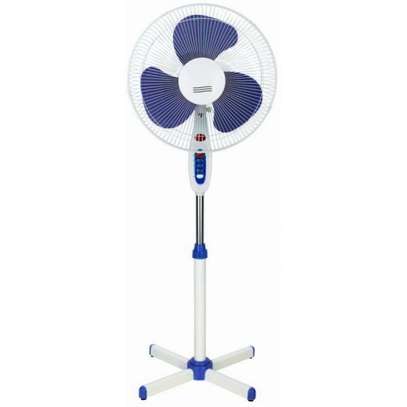 Blue Helix Pro High Speed Pedestal Fan image 1
