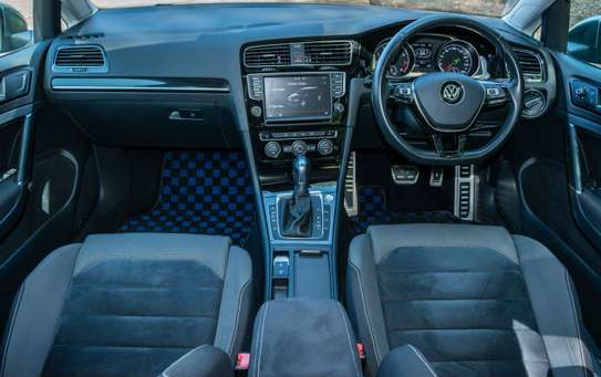 2015 Volkswagen Golf blue image 9