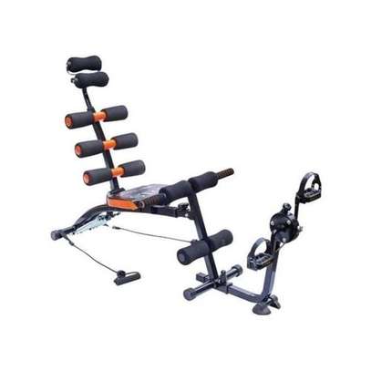 Star Six Pack Care ABS Fitness Machine With Pedals-golden image 3