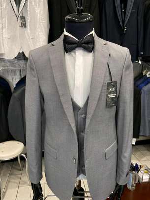 Grey Slim Fit Suits image 3