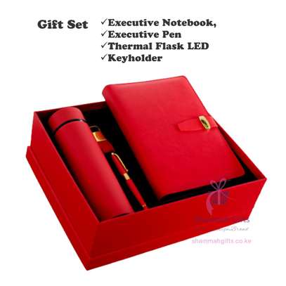Gift set 004 - Notebook, Thermal Flask LED, Pen & Key holder! Same day delivery countrywide! image 3