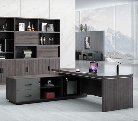 Office Desk: 1.8M Spacious L-Shaped Desk image 4