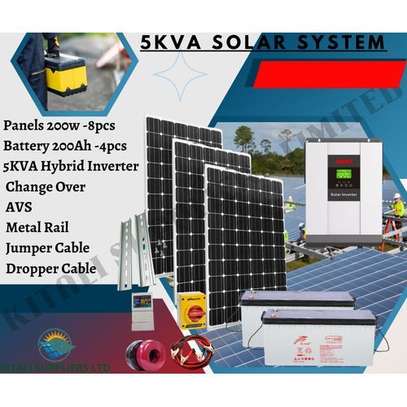 Kitali 5KVA Solar Back Up System With Hybrid Inverter image 2