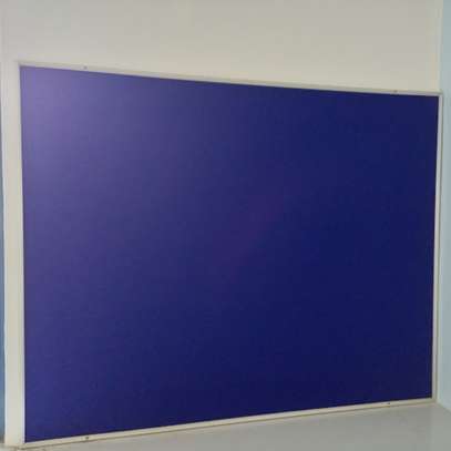 4*4ft Noticeboards/ pin boards with fabric image 2