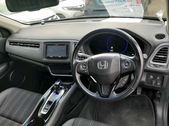Honda Vezel-hr-v hybrid 2016 black image 9