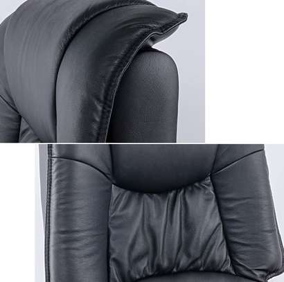 Office Chair: CEO Executive Leather Office Chair image 2