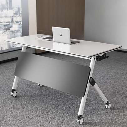 Office  Table : Foldable Training Table image 1