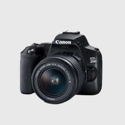 Canon Black EOS 250D camera-18.0 image 1