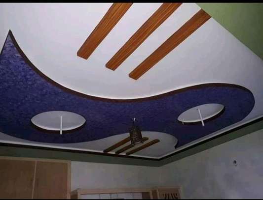 Gypsum Ceiling Designs, office partition image 3