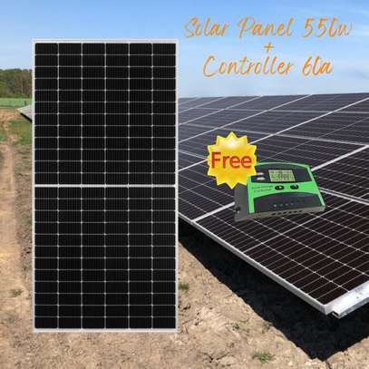 550w solar panel + 60a controller image 3