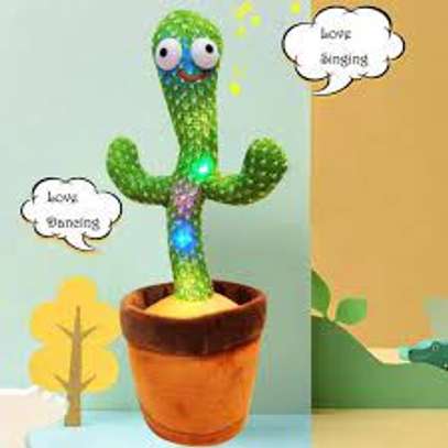 Dancing Cactus Doll Speak Talk Sound image 1