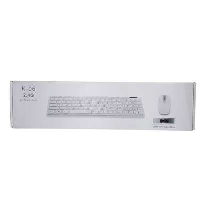 K-06 Wireless keyboard and mouse. image 1