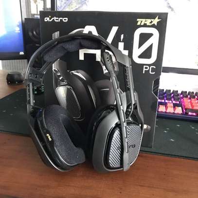 Astro Gaming - A40 TR Wired Stereo Gaming Headset for PlayStation 5, PlayStation 4, PC with MixAmp Pro TR Controller image 1