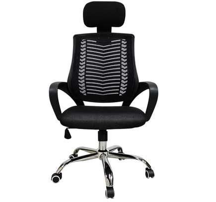 Headrest Chair for Home Office Comfort image 5
