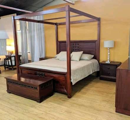 Modern Bed plus Cabinet image 1