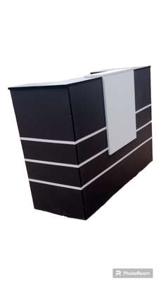 1.6m Reception Desk – Modern, Compact & Professional image 1
