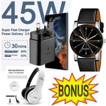 Samsung 45W Fast Charger With C Output For/S21 /S21+Watch image 2