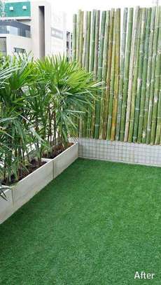 Best quality green grass carpets image 2