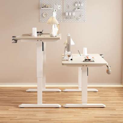Office Table: Home Office Adjustable Office Desk image 1