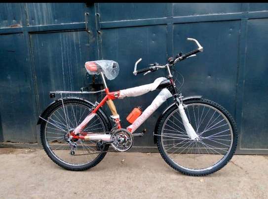 26 inch mountain bike With carrier image 1