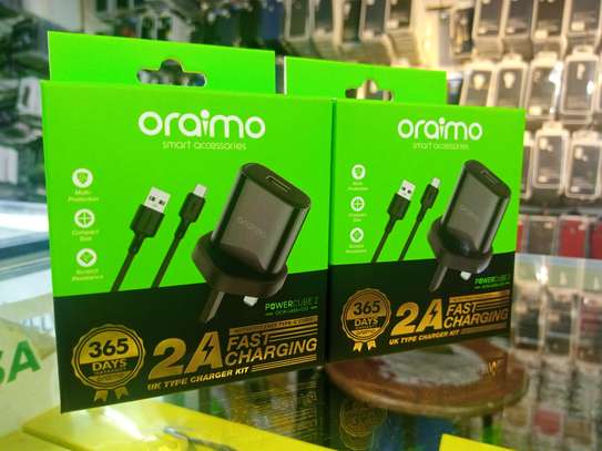 Oraimo Smart Quick Charger Kit 2A FOR TYPE C PHONES image 1