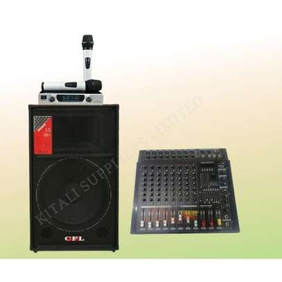 8 Channel Mixer With Trill Speaker image 1