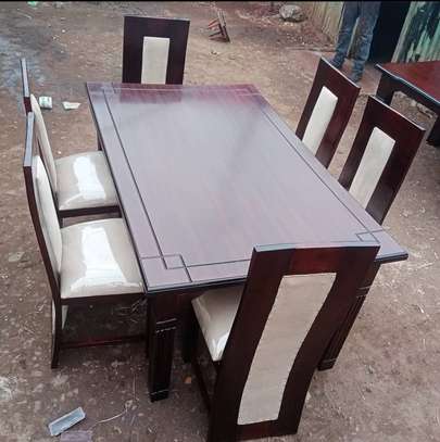 Dining table set 6 sales seater second hand