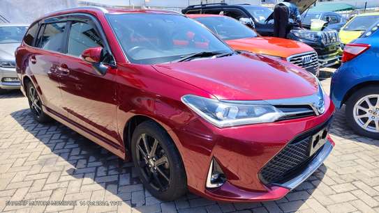 Toyota Fielder WXB non hybrid 2019 maroon image 3