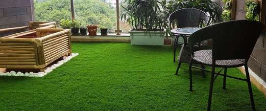 synthetic green grass carpet 25mm image 2