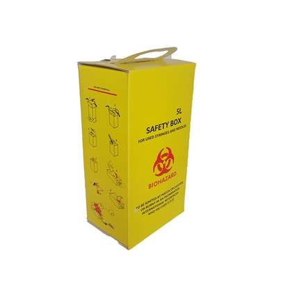 Safety box for used syringes 5L image 2