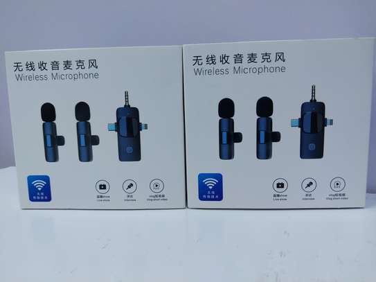 3 in 1 Mini Microphone Wireless Lavalier Microphones image 2