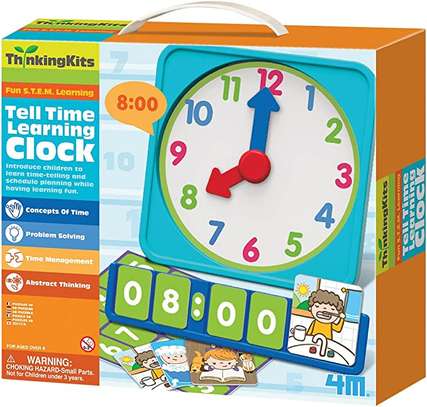 4M My First Learning Clock Kit image 2