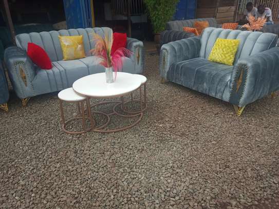 Five seater sofa set new design image 3