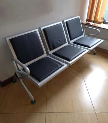 Office Bench : 3- Seater Reception Office Bench image 5