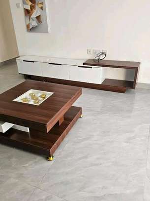 Executive set of tv stand & coffee table image 2