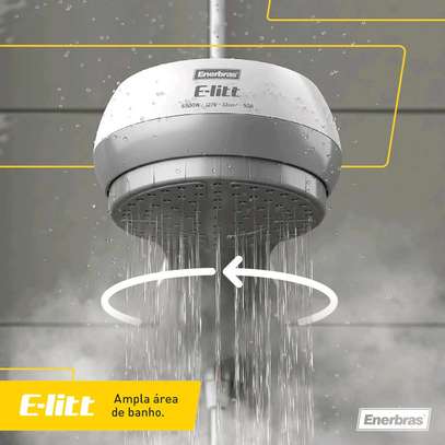 Enerbras E-Litt instant shower Big showerhead, stylish image 2