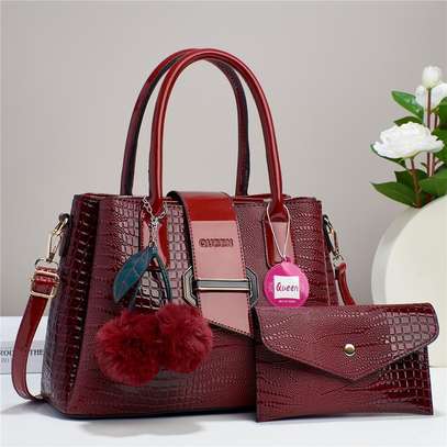 Fashionable 2 in 1 Ladies shoulder Handbags image 7