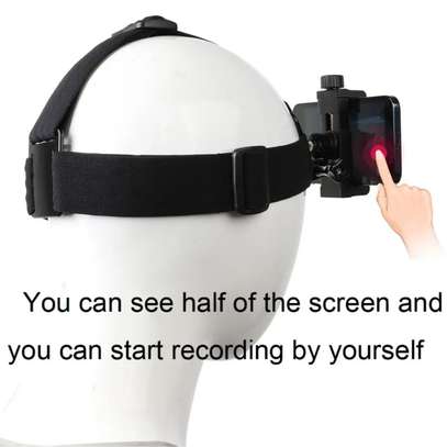 Head Strap Phone Mount for Action Camera GoPro Smartphone image 5
