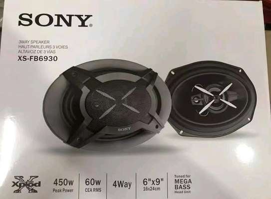 Sony 4 way speakers image 1