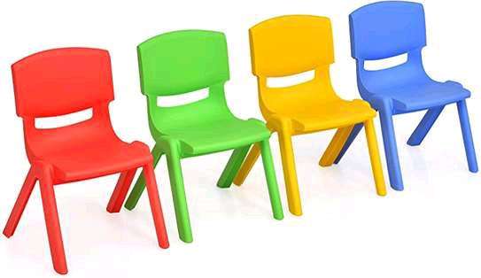 Kindergarten Plastic Chairs image 4