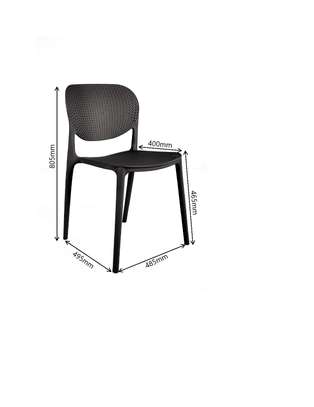 Elegant Durable-Black Retro Kids Dining Chair image 15