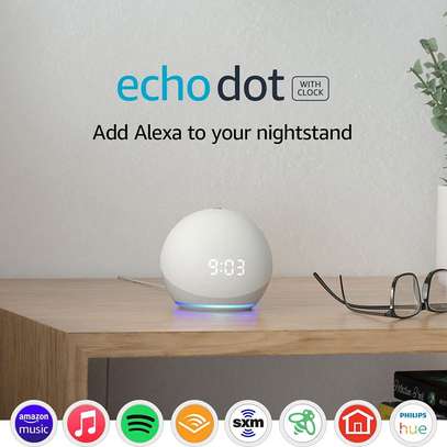Echo Dot 4th G,Smart speaker with clock and Alexa image 2