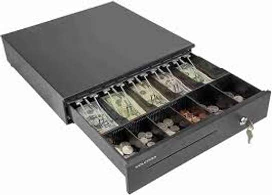 Heavy-duty cash Drawers, With 4 Coin Trays Of Bill 5 Pos image 2