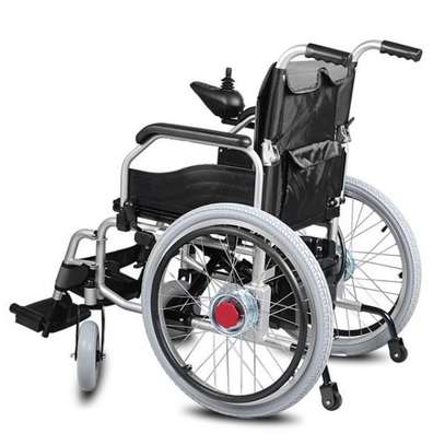 Mobi-Aid Electric Wheelchair Manual Mode Convertible image 3