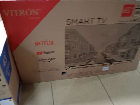 Vitron 65" WebOS smart 4k frameless tv image 1