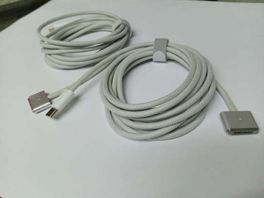 Magnetic Charging Cable 1.5 M USB Type-c To Magsafe 2 T-tip image 1