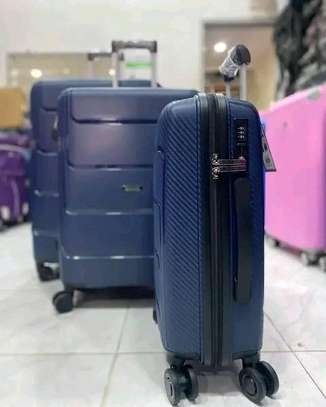 3 in 1 luxurious fibre suitcase image 1
